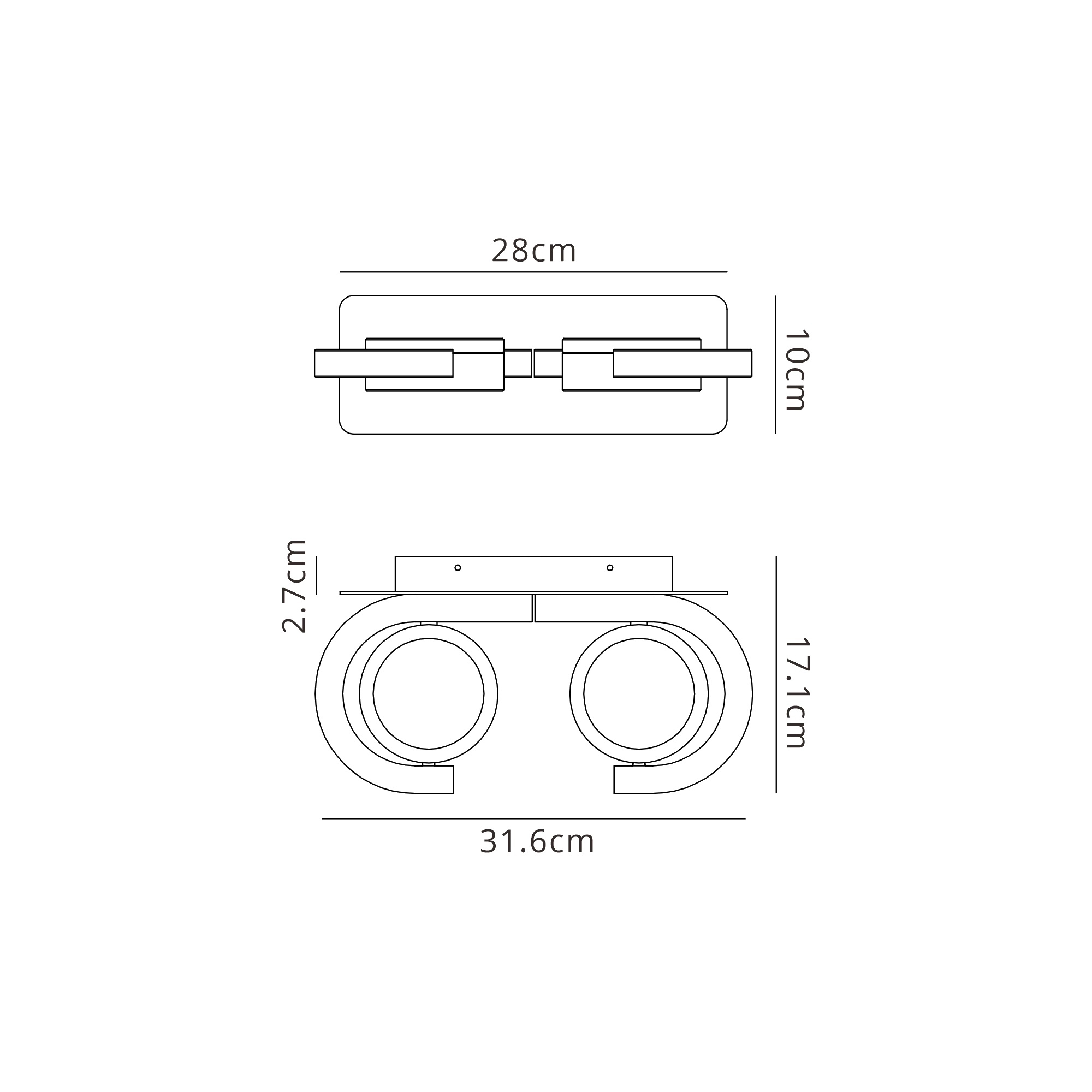 Iguazu Exterior Lights Mantra Fusion Exterior Wall Lights